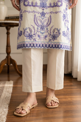 Embroidered Kurta Dupatta Trouser - 2207