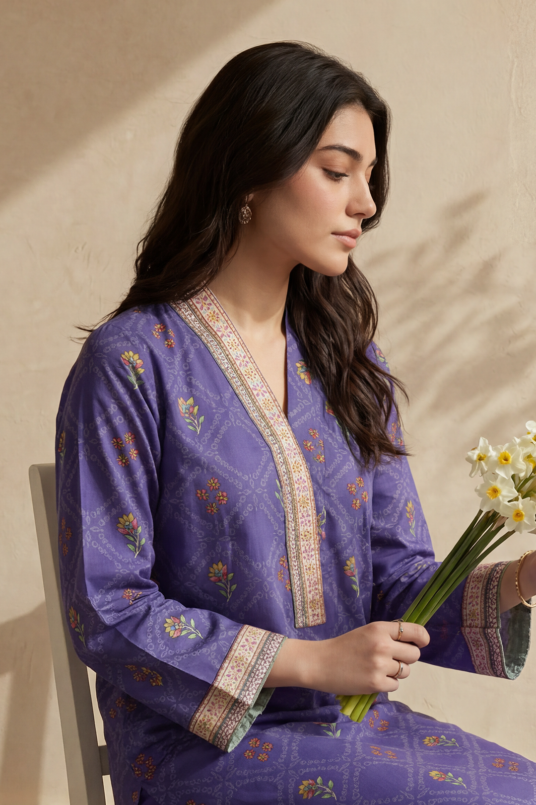 Kurta Dupatta Trouser - 2440