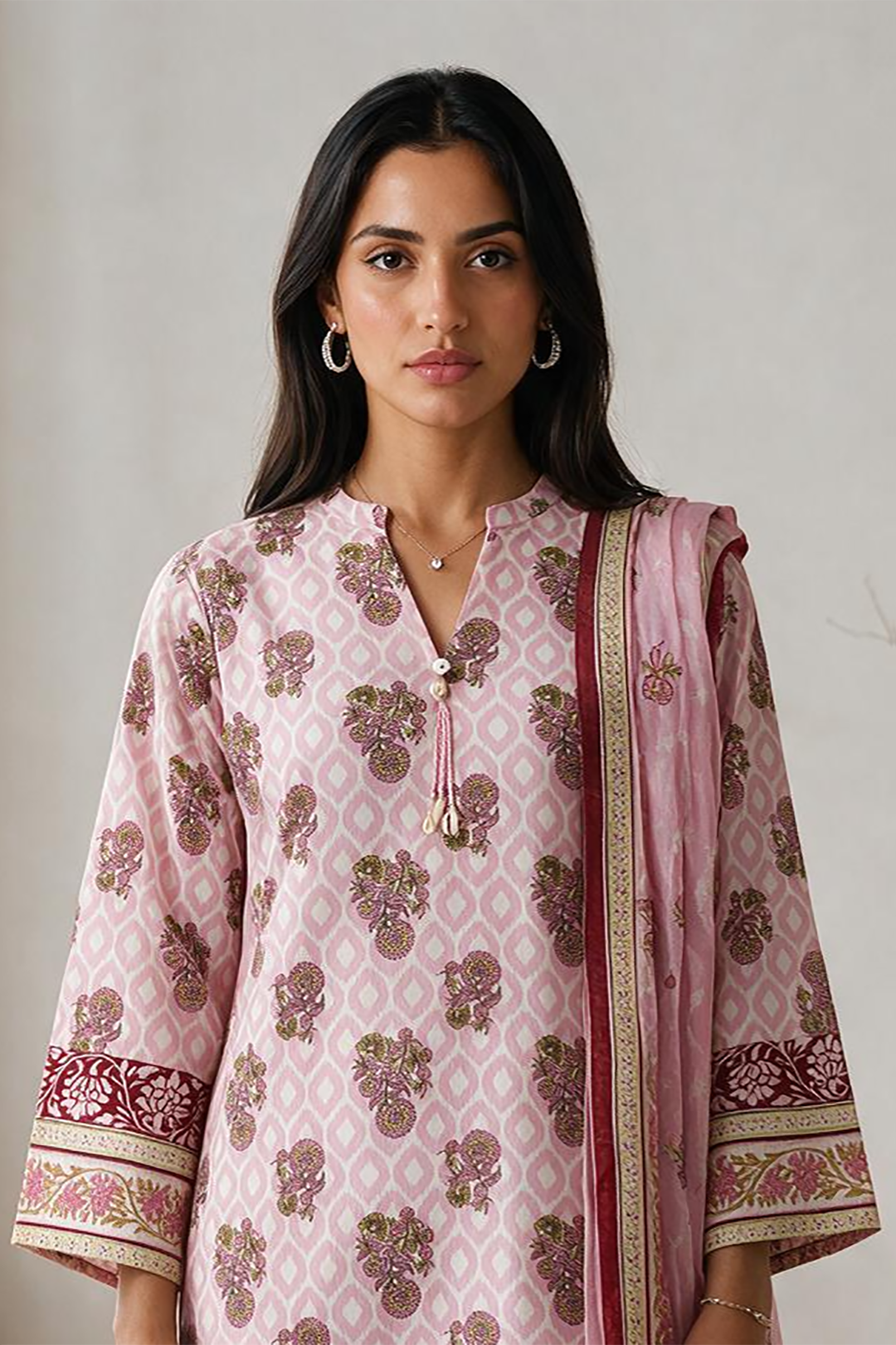Kurta Dupatta Trouser - 2463
