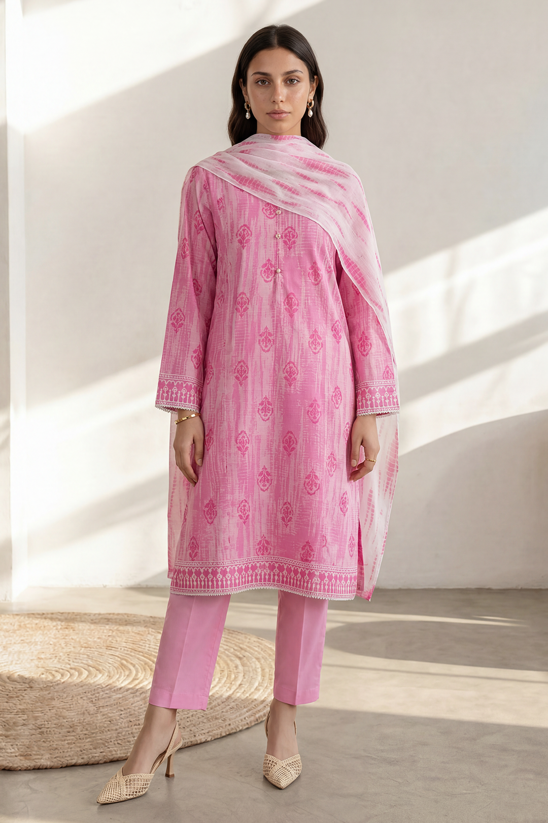 Kurta Dupatta Trouser - 2472