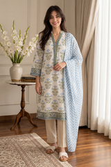 Kurta Dupatta Trouser - 2478