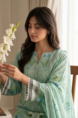 Kurta Dupatta Trouser - 2485