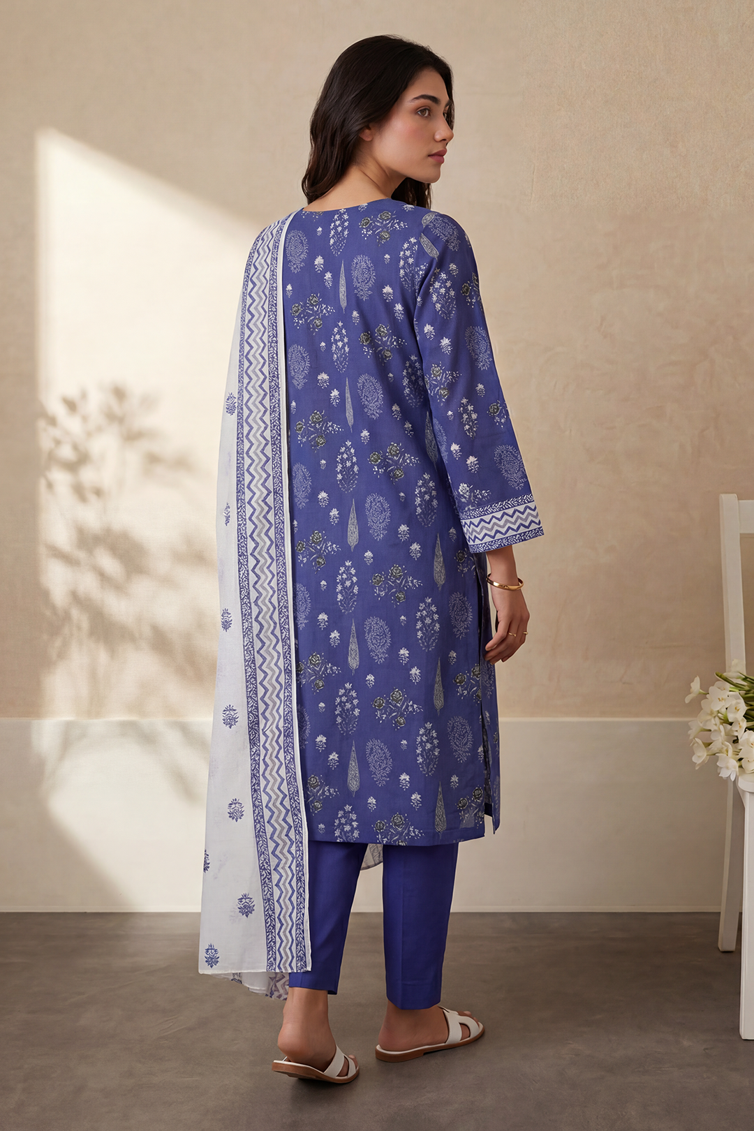 Kurta Dupatta Trouser - 2684