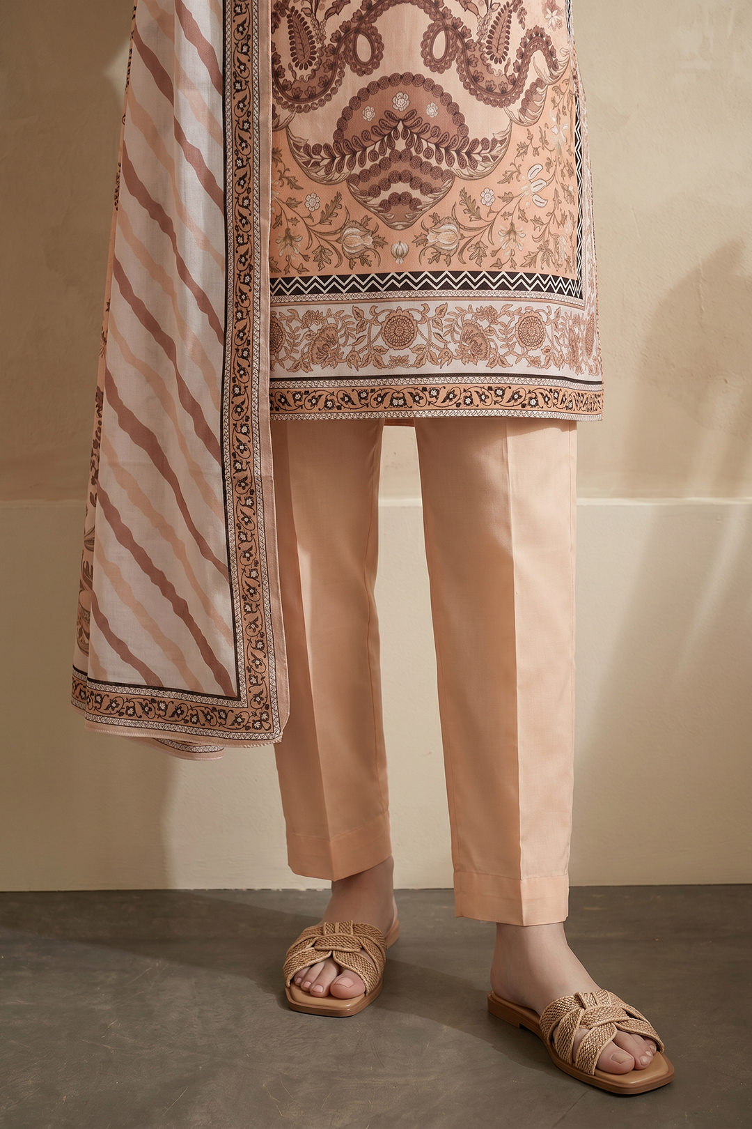 Kurta Dupatta Trouser - 2696