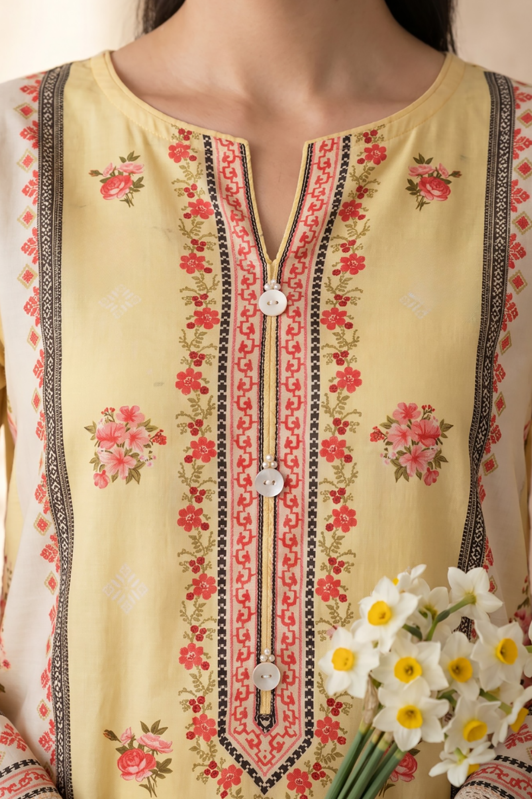 Kurta Dupatta Trouser - 2697