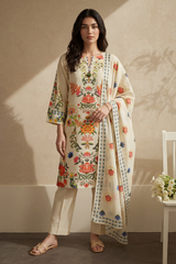 Kurta Dupatta Trouser - 2698