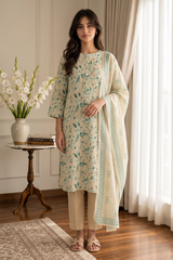 Kurta Dupatta Trouser - 2700