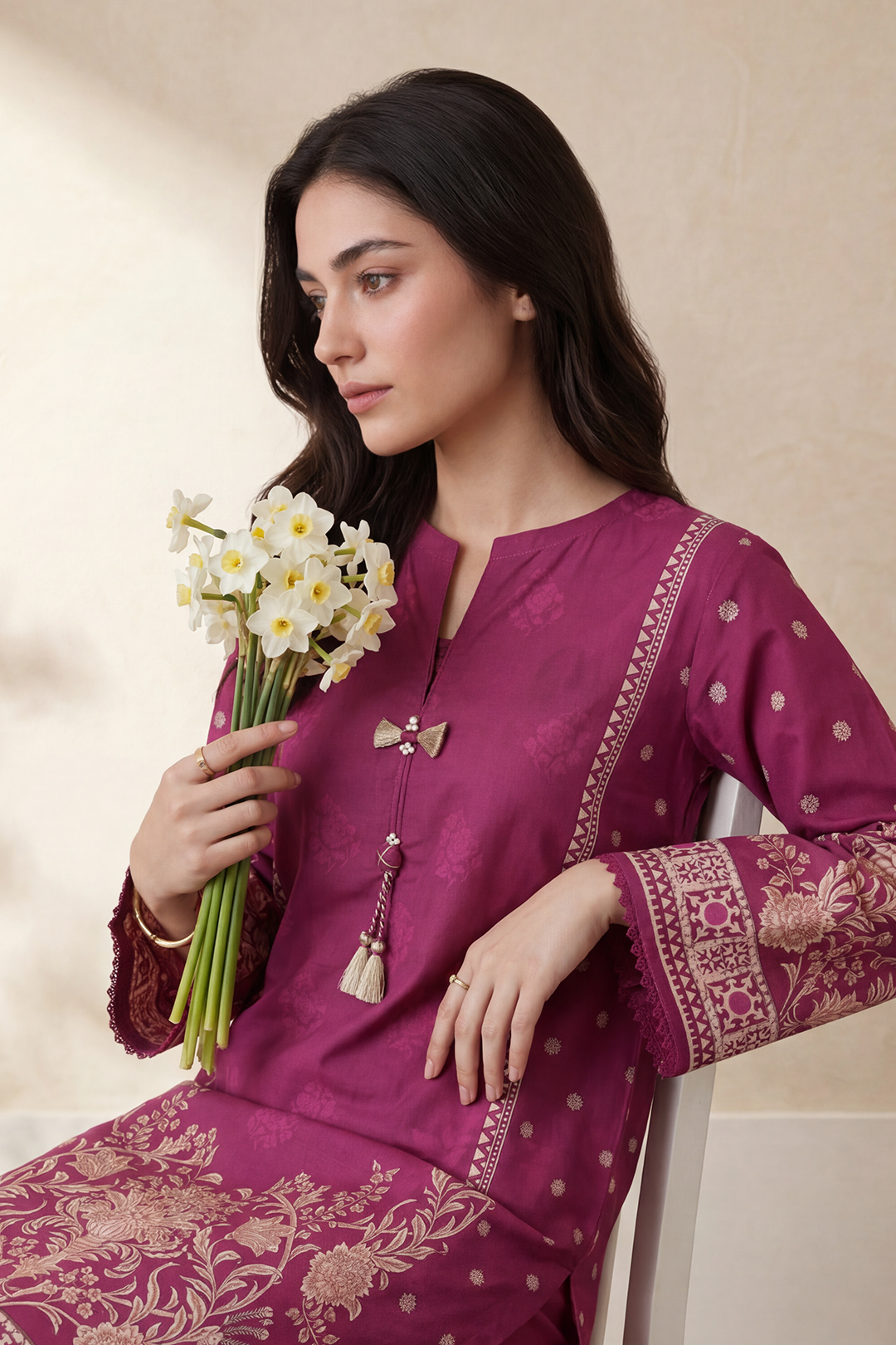 Kurta Dupatta Trouser - 2705