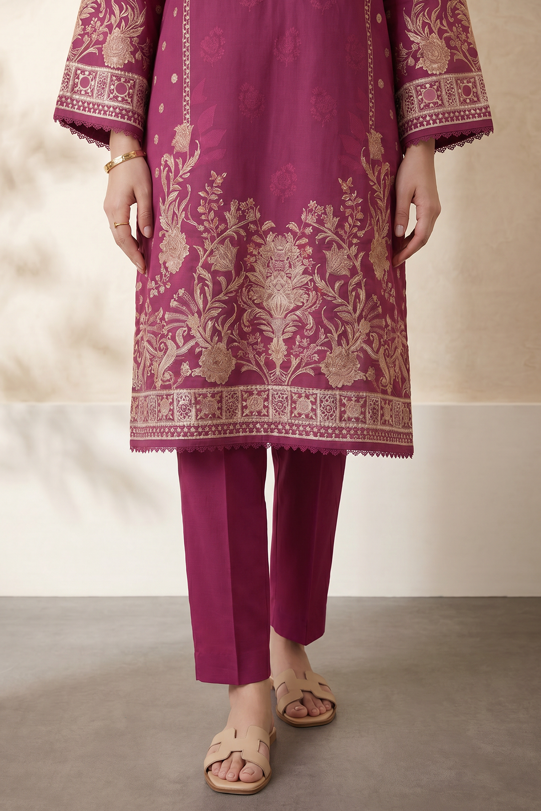 Kurta Dupatta Trouser - 2705