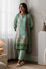 Kurta Dupatta Trouser - 2827