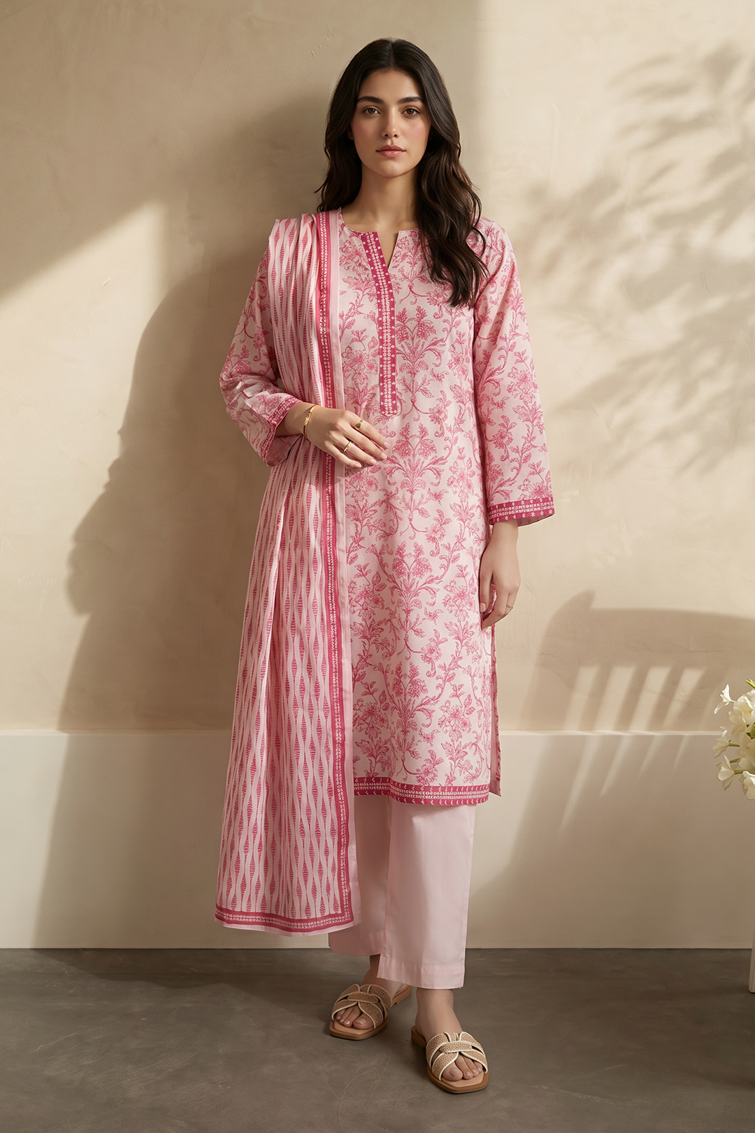 Kurta Dupatta Trouser - 2492