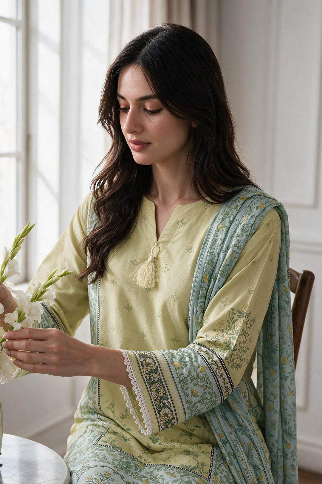 Kurta Dupatta Trouser - 2941