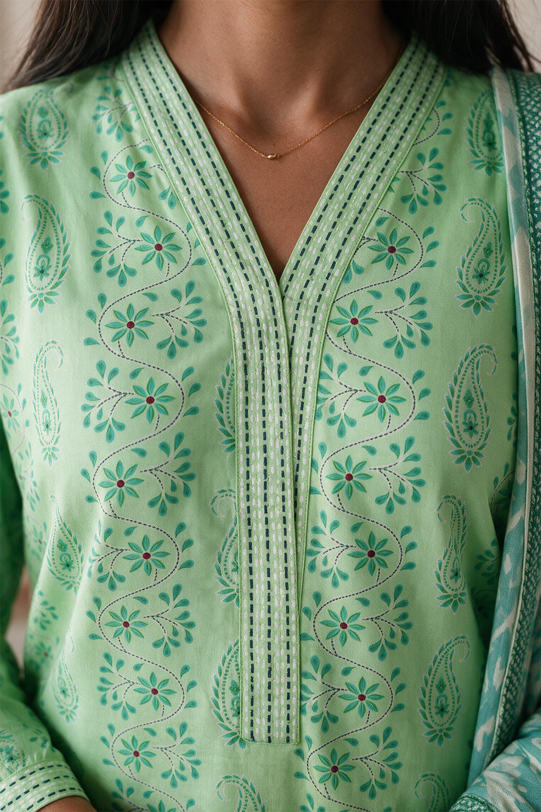 Kurta Dupatta Trouser - 2966