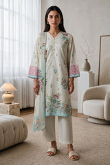 Kurta Dupatta Trouser - 2967