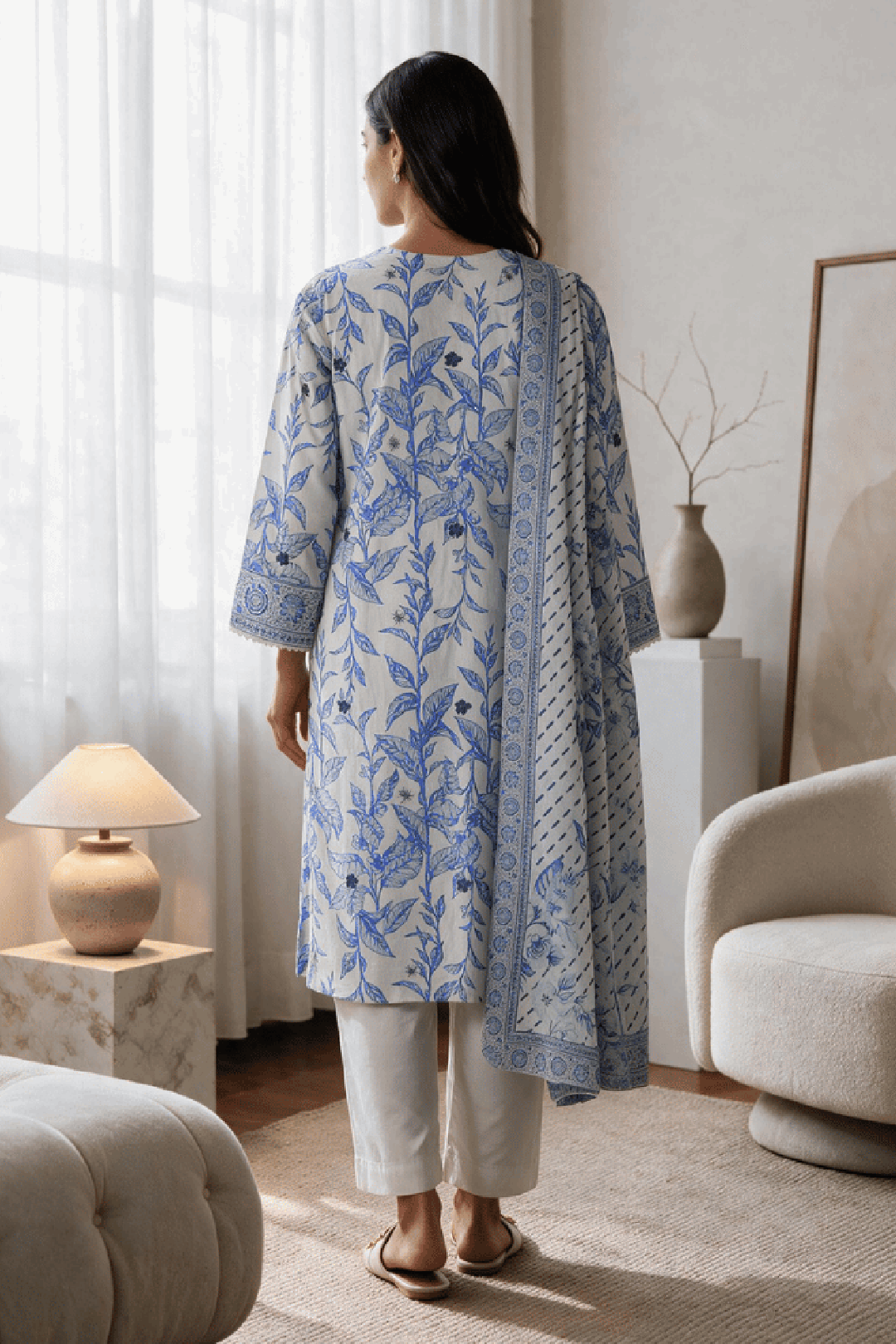 Kurta Dupatta Trouser - 2970
