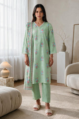 Kurta Dupatta Trouser - 2974