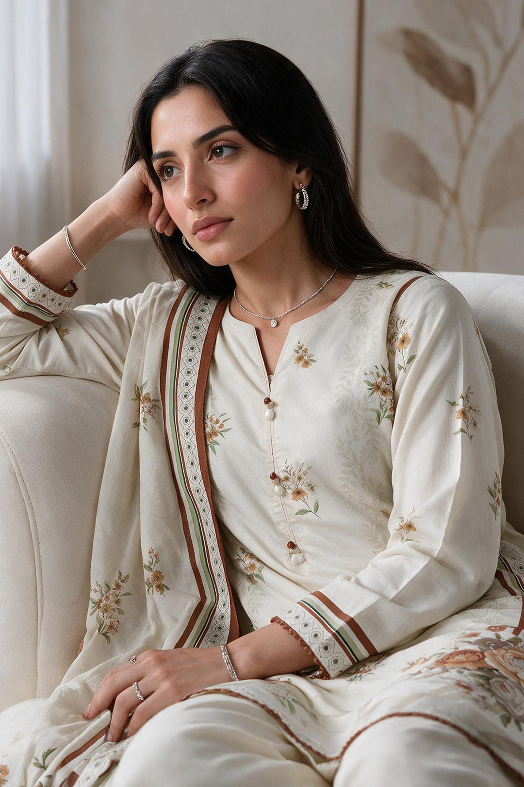 Kurta Dupatta Trouser - 2981