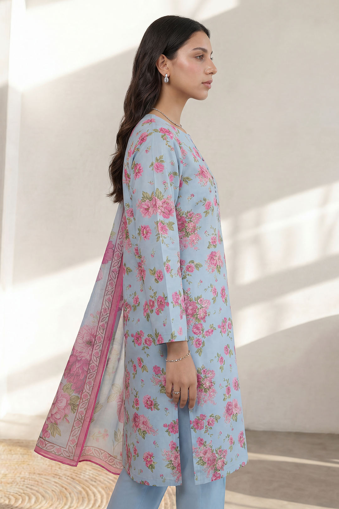 Kurta Dupatta Trouser - 3157
