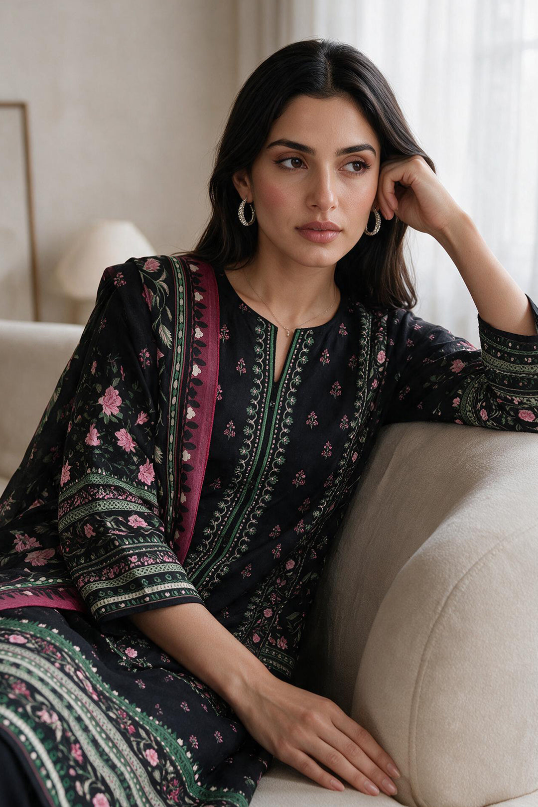 Kurta Dupatta Trouser - 3165
