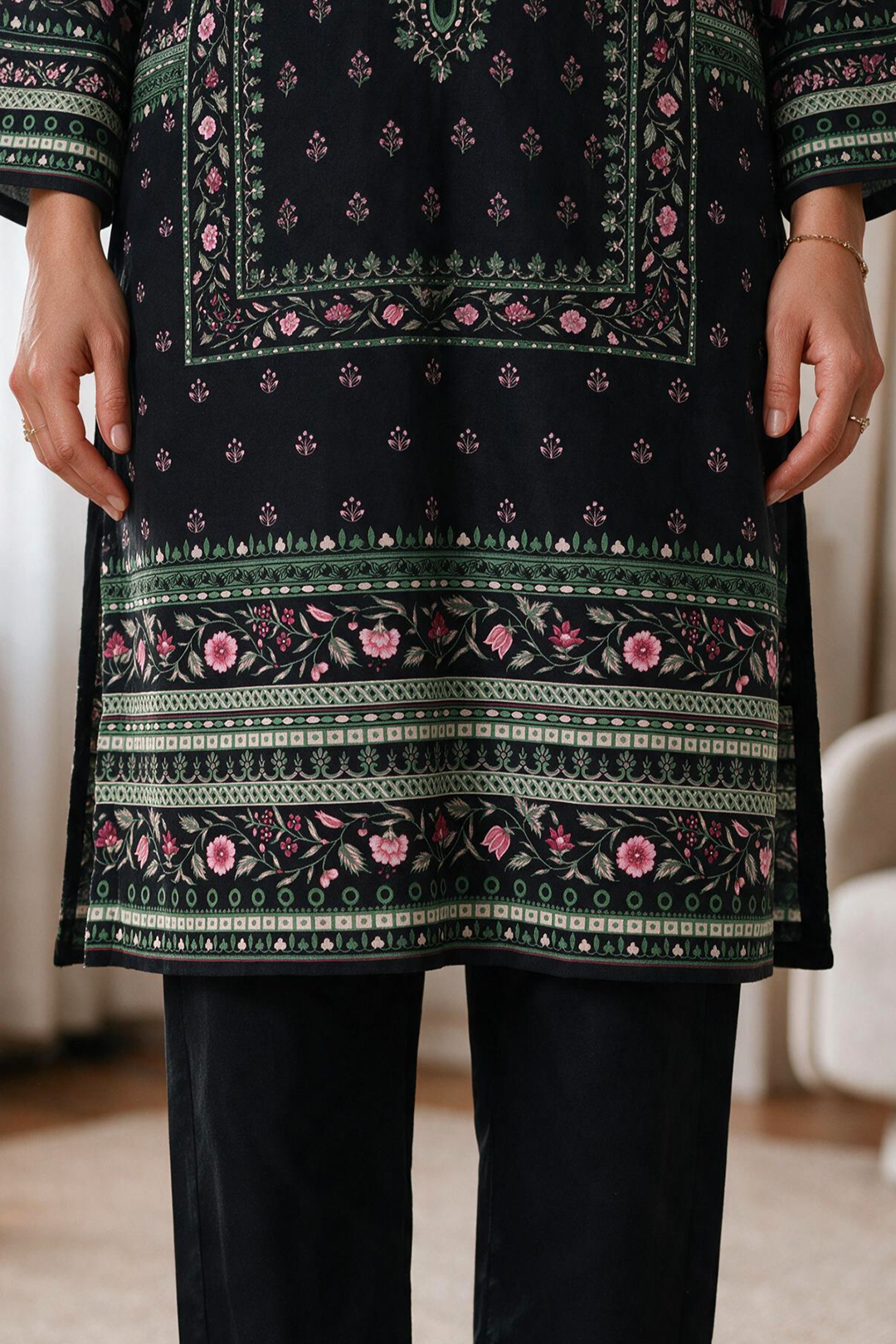 Kurta Dupatta Trouser - 3165