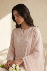Embroidered Kurta Dupatta Trouser - 3223