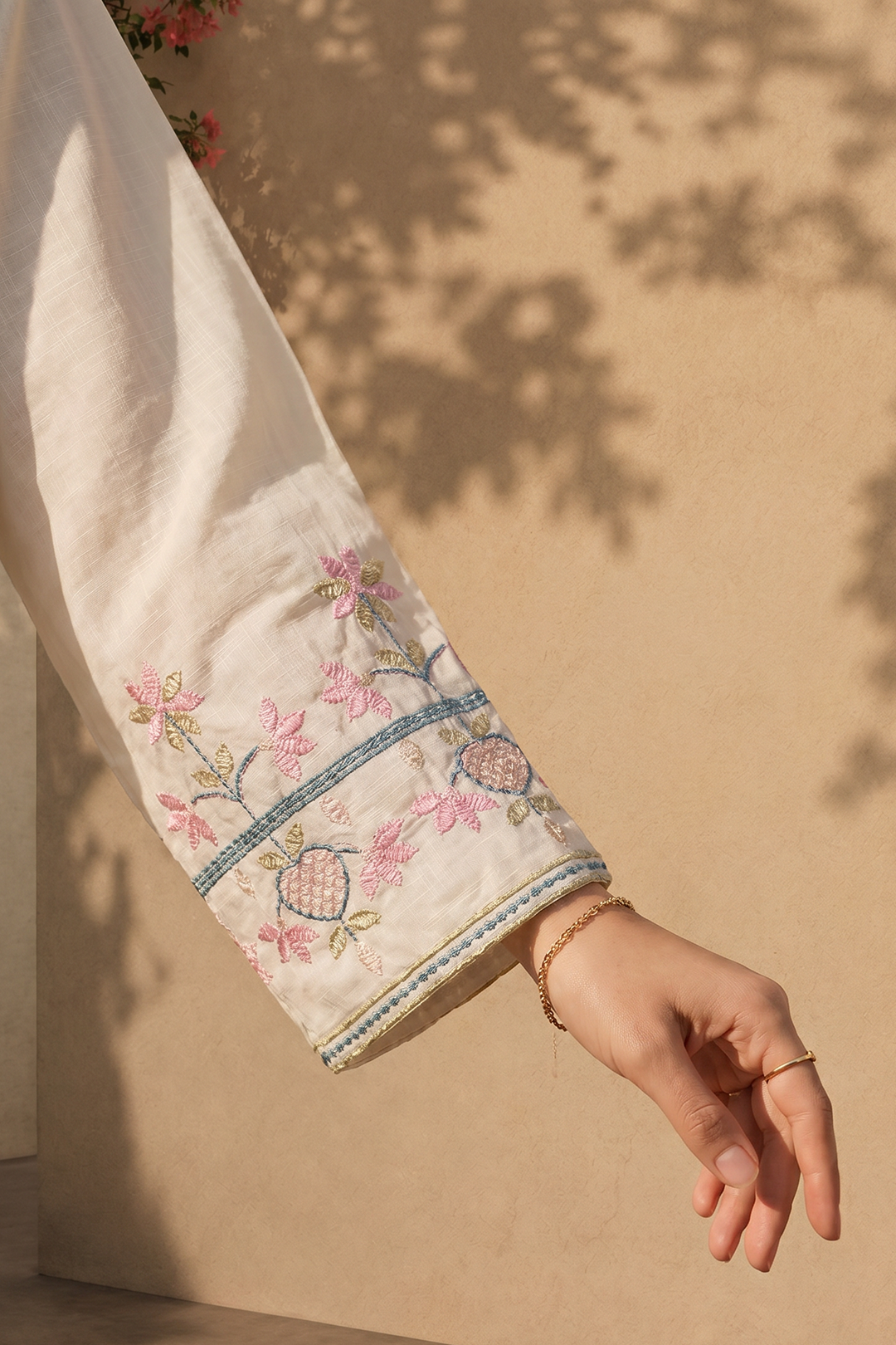 Embroidered Kurta Dupatta Trouser - 3225