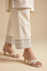 Embroidered Kurta Dupatta Trouser - 3225