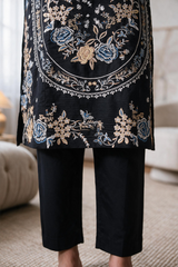 Embroidered Kurta Dupatta Trouser - 3364