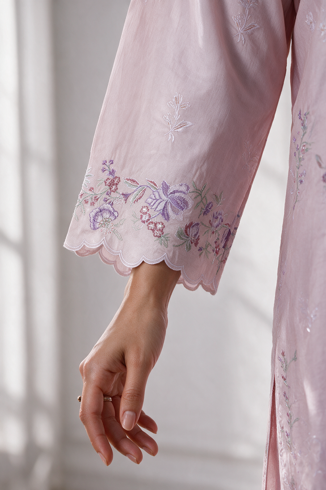 Embroidered Kurta Dupatta Trouser - 3400