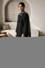 Embroidered Kurta Dupatta Trouser - 3406