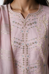 Embroidered Kurta Dupatta Trouser - 3724