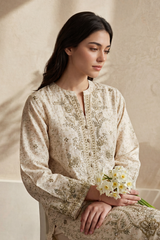 Embroidered Kurta Dupatta Trouser - 3727