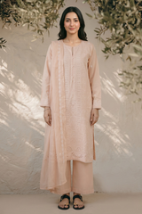Embroidered Kurta Dupatta Trouser - 3731