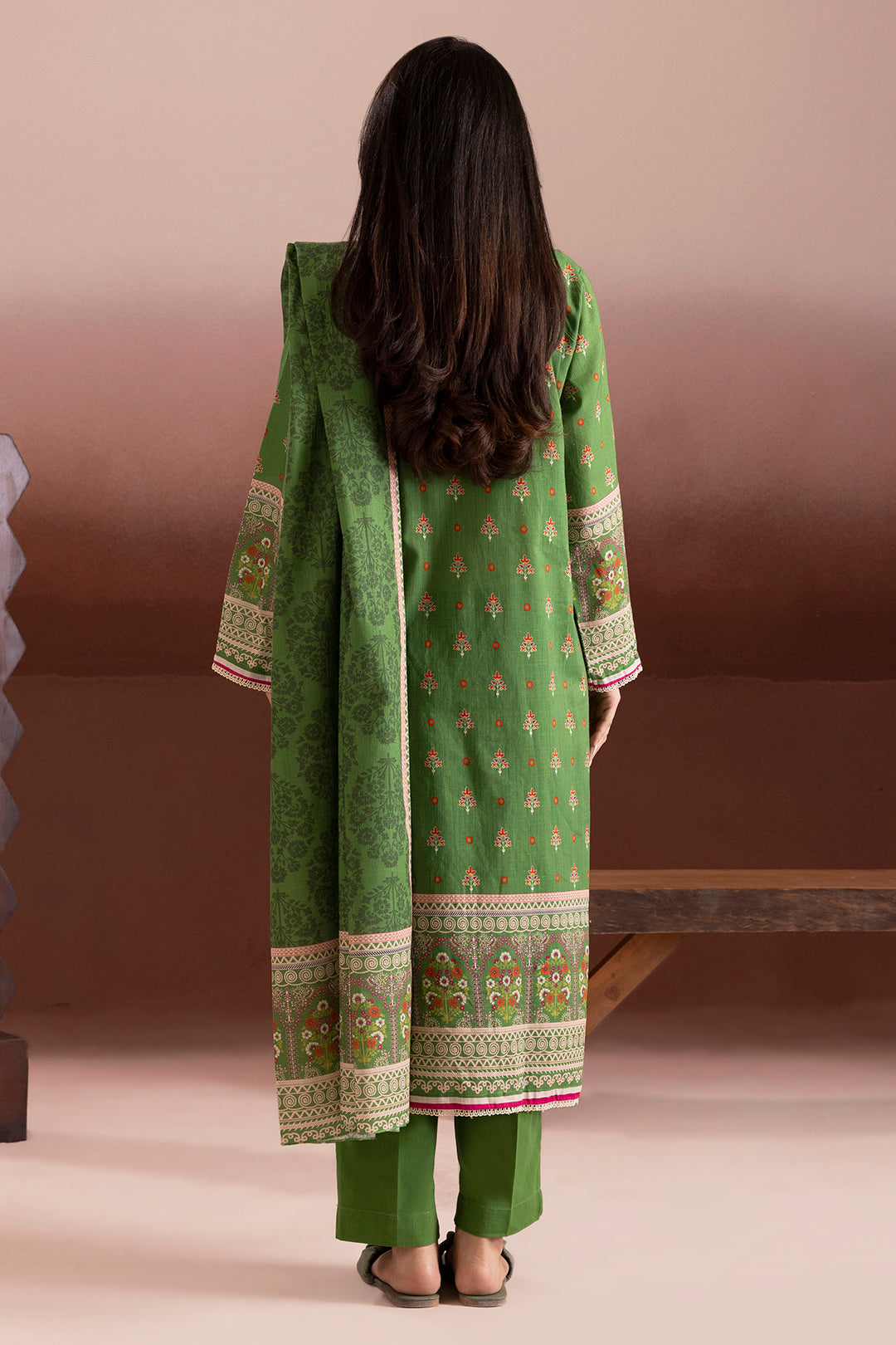 Kurta Dupatta Trouser - 3173
