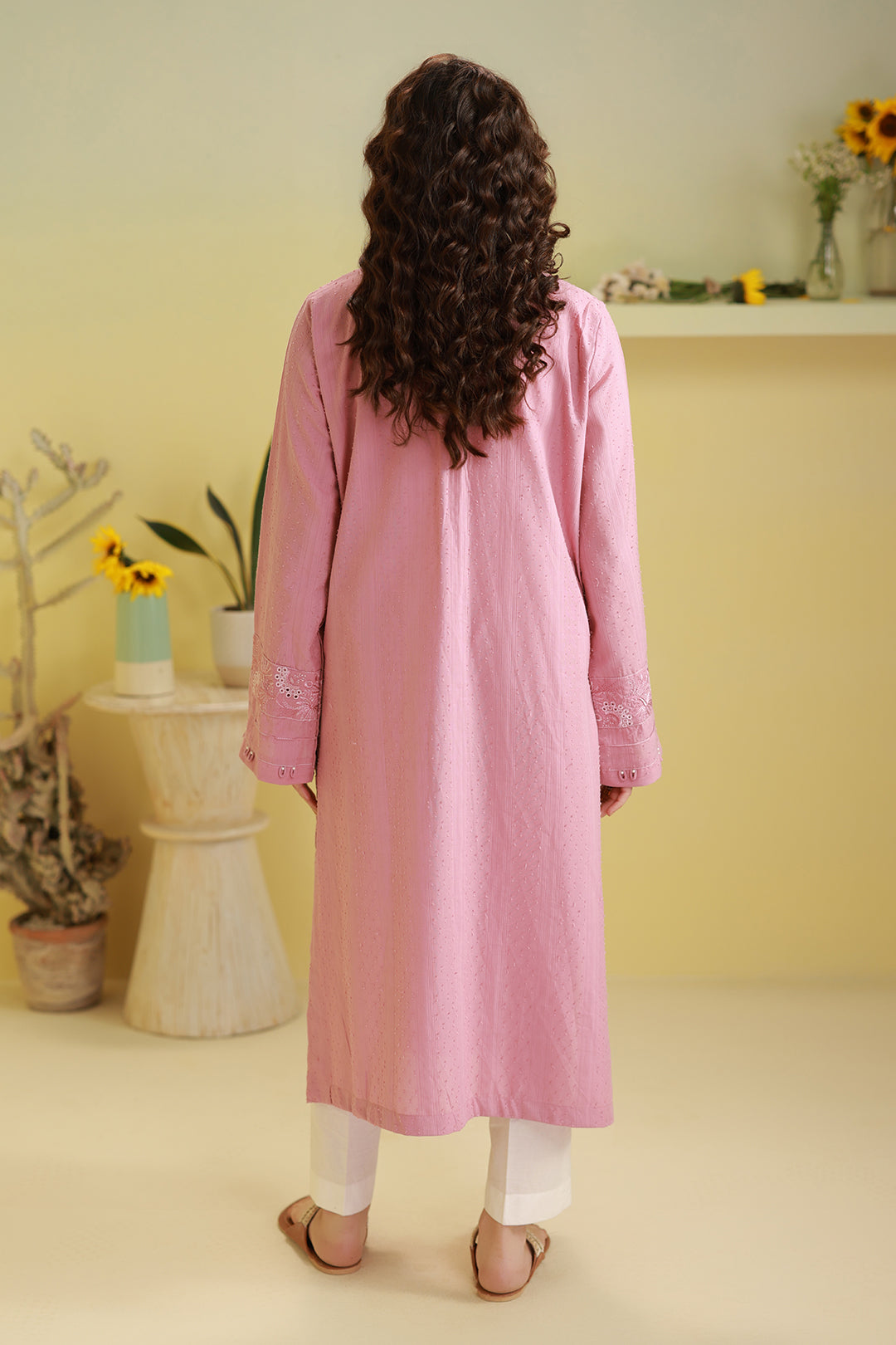 Embroidered Kurta - 2528