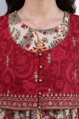 Embroidered Kurta - 2663