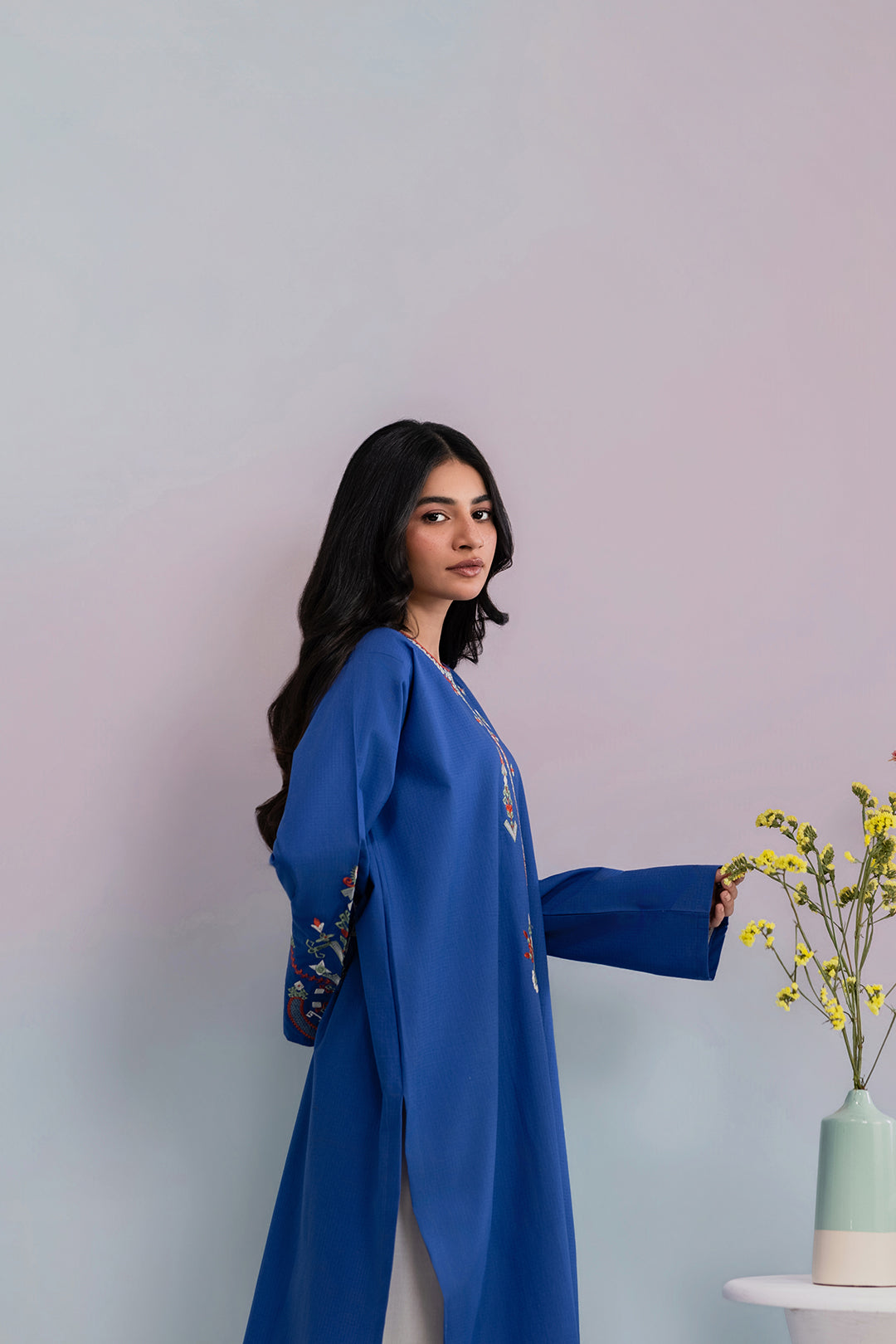 Embroidered Kurta - 2816