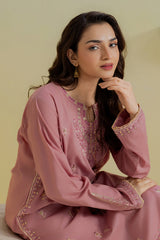 Embroidered Kurta Trouser - 2552