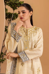 Embroidered Kurta Dupatta - 2772