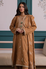 Embroidered Kurta Dupatta Trouser - 2531
