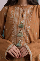 Embroidered Kurta Dupatta Trouser - 2531