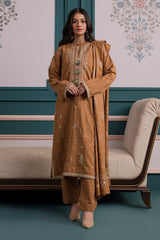 Embroidered Kurta Dupatta Trouser - 2531