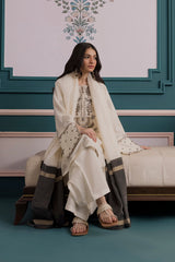 Embroidered Kurta Dupatta Trouser - 2533