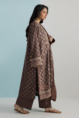 Embroidered Kurta Dupatta Trouser - 2534