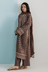Embroidered Kurta Dupatta Trouser - 2534