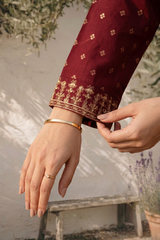 Embroidered Kurta Dupatta Trouser - 2535