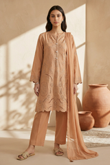 Embroidered Kurta Dupatta Trouser - 2595