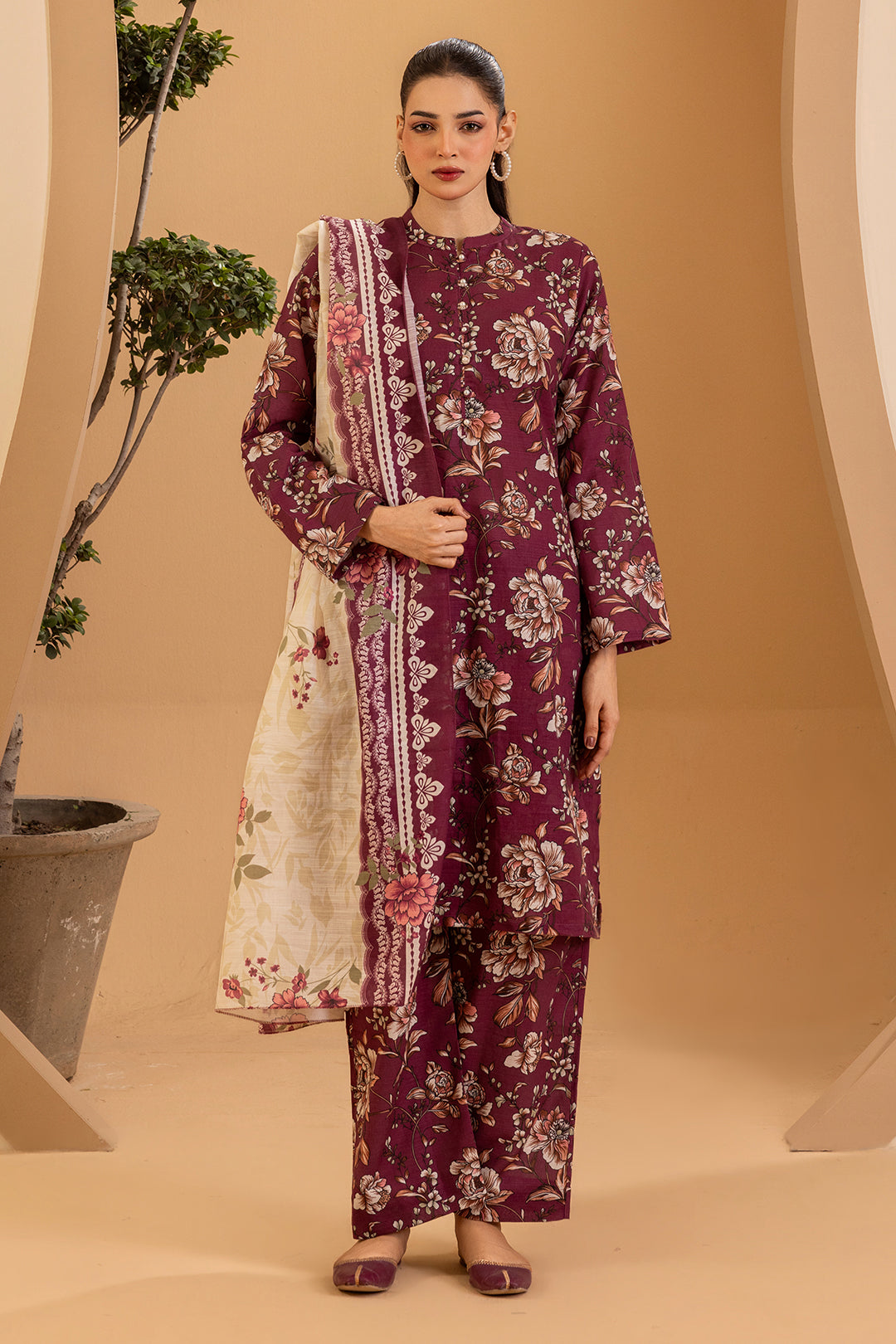 Kurta Dupatta Trouser - 2789