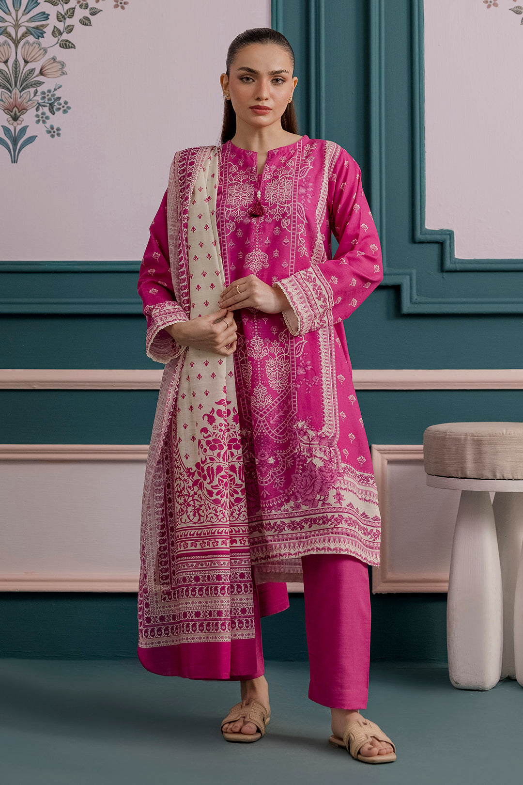 Kurta Dupatta Trouser - 2869