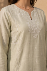 Embroidered Kurta Dupatta Trouser - 2880